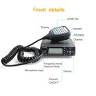 Baojie Bj-218 25w Mini Dual Band 2 Way Radio 144 430mhz Mobile Radio   Usb Cable