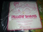 Nos Vtg 70s Delsey Flower Power Quilted Cotton Pillow Sham Yellow Orange 20x26 