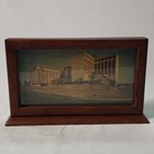 Executive Inn Rivermont Hotel Owensboro Ky Wood Framed Postcard Photo Image Vtg