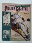 Joe Dimaggio Signed The National Police Gazette Magazine Jsa - 