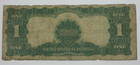 Series 1899 Black Eagle Large Sz  1 Silver Cert Note Vg Fr 233 2 Pinholes folds