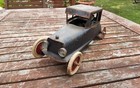 Vintage Tinplate Clockwork Car