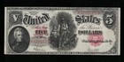 Sc 1907  5    woodchopper    Legal Tender Red Seal  759 