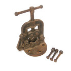 Erie Tool Works Pipe Vise No 00-h Rustic Patina Working Condition - Vintage
