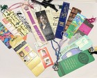 Lot 20 Retro Rare Bookmark Bookmarks Magnetic Clip Bead Ribbon Charm Vtg Decor