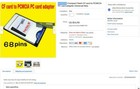 Sandisk Compact Flash To Pcmcia Cf Adapter Ata Pc Card To Cf For Cnc Ge Fanuc