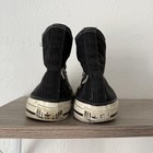 Vintage 80s Made In Usa Black Converse Chuck Taylor All Star High Top Sneakers