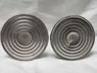 Vintage Empire Pewter Pair Of Weighted Candlesticks Marked 780 
