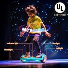 Electric Hoverboard Self-balancing Bluetooth Scooter Light-up Wheels For Kids