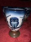 Vintage Ceramic Hand Painted Cups Set Of 4 - All Different
