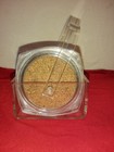 Vintage Set 6 Lucite Coasters W  Holder Carry Case Clear Cork Groovy 70 s Exc  