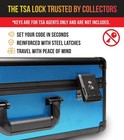 Graded Card Storage Box For 120  Psa Slabs - Sports Card Collector Case