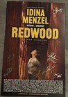Redwood Full Cast Signed Autographed 14x22 Window Card Broadway Idina Menzel