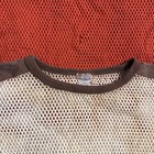 Vintage 70s Cotton Hidaco Net T Shirts Ringers Lot Of 2 Size Medium Distressed