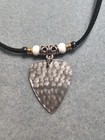 Handmade Deftones Aluminum Guitar Pick Necklace