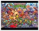 Teenage Mutant Ninja Turtles 1987 Cartoon Exclusive Time Edition Poster 8 5 X 11