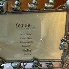 Decor Essentials Silver Baby Theme Photo Frame 6x4 In  15x10 Cm  Unisex