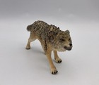 Schleich Snarling Grey Wolf Adult Wildlife Figure 2014 Wolves 14741