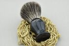 Men Pure Black Badger Hair Brush Bristle Quality Shaving Brush