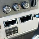 Up Dash Storage Pocket Trim For Freightliner Cascadia 2018 Chrome Plastic  42437