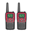 2 Pack Long Range 100 Mile Walkie Talkie Two Way Radio Charge Headset Waterproof