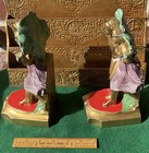 Antique Rare Bookends  Storm  Circa 1925     x-1     8 Pounds