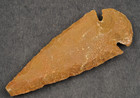 Chipped 3 6  Flint Arrowhead Spear Project Point Knife Blade Bb767