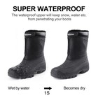 Knixmax  Outdoor Boots Mens Winter Snow Boots Waterproof Winter Warm