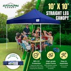 Caravan Canopy Pro 2 10 X 10ft Shade Tent W  Roller Bag  Navy Blue  open Box 