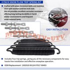 4 Pack Snow Plow Trip Spring   Eyebolt Kit For Meyer C St Hm Series Plows  07017