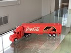 Coca-cola Santa Clause Christmas Semi-trailer Truck Wheeler 2006 Le Discontinued