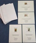 Lot Of 4 Beautiful Bird Blank Note Cards plain Envelopes New Loose