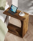 Tribesigns C-shaped End Table c Table For Sofa Couch Side Table For Living Room