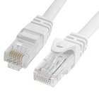 25ft Cat6 Ethernet Cable Utp Lan Network Patch Cord Rj45 Cat 6 Cable - White