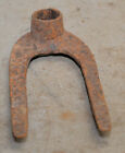 Antique Cast Iron Garden Cultivator Hoe Early Collectible Vintage Farm Tool P2