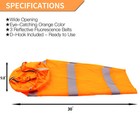 Anley 30 Inch Windsock - Rip-stop Polyester Wind Direction Measurement Sock Bag