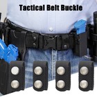 4pcs Heavy Duty Belt Keeper Military Belt Buckle Tactical Belt Gear Accessories
