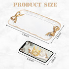 Vintage Jewelry Organizer  Decorative Tray For Jewelry  Towel  Storage  Rings  B