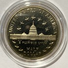1989-s Congress Bicentennial Commemorative Proof Clad Half Dollar In Capsule