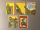 Topps 1989 Vintage Teenage Mutant Ninja Turtles Cards  90   And Stickers  12 