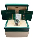 Rolex Submariner Date 40mm Green Dial bezel Steel Bracelet Box   Papers