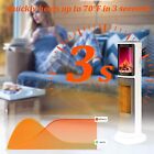 Electric Ceramic Space Heater 1500w Portable Adjustable Thermostat