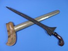 Antique Indonesian Javanese Keris Kris Dagger Sword Knife