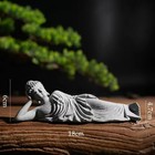 Buddha Reclining Meditating Carving Statue Feng Shui Collectibles Figurine Fo   