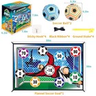 Soccer Ball Game Mat Set  Soccer Ball Indoor Target Toss Party Game  Sports T   