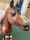 Vintage Breyer Proud Arabian Stallion 212 Mahogany Bay Jc Penny 2350 Saddle
