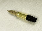 Vintage Wahl Pen  3 Fountain Pen Nib   Section - 14k Gold   Fine - Flexible