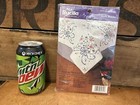 Vintage Stamped Linen Kit Lot Quilt Blocks Tablecloth Pillow Cases Dmc Floss
