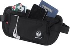 Travel Money Belt - Slim Passport Holder Secure Hidden Pouch With    