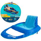 Swimways Spring Float Recliner Xl Inflatable Pool Lounge Chair 
